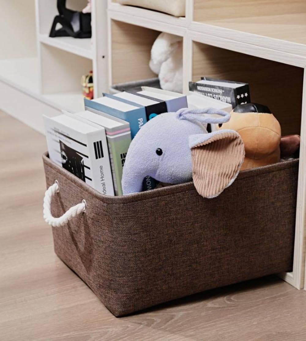 Amazon.co.jp: SIzlaho収納バスケット、ランドリーバスケット、収納